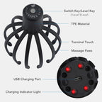 Electric Octopus Head Massager
