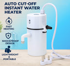 Instant Mini Water Heater (Geyser) – | Portable Electric Geyser  | Shockproof Fast Heating Mini Hot Water Device | Energy Efficient