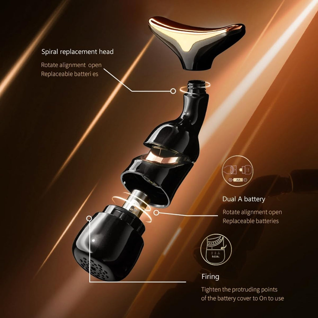 Facial Massager for Face and Neck, 3-in-1 Face Massager