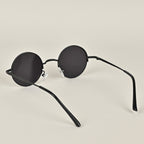 UV Protection Coating Round Sunglasses for Men and Women Classic Metal Sun Glasses
